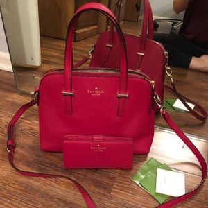 Kate Spade Cedar Street Maise & matching wallet